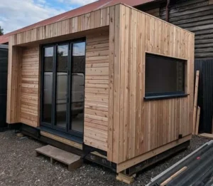 كرفانات خشبية