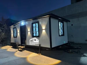 كرفانات للبيع سحب على عجل وشاسيه قوي