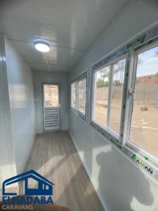 شكل كرفان من الداخل