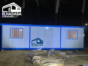كرفانات منازل جاهزة مع حمام ومطبخ